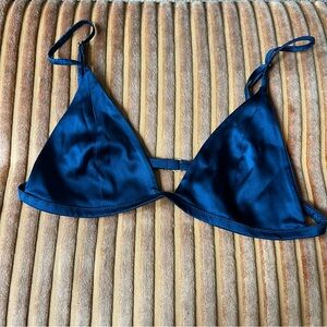 KIKI DE MONTPARNASSE silk bra